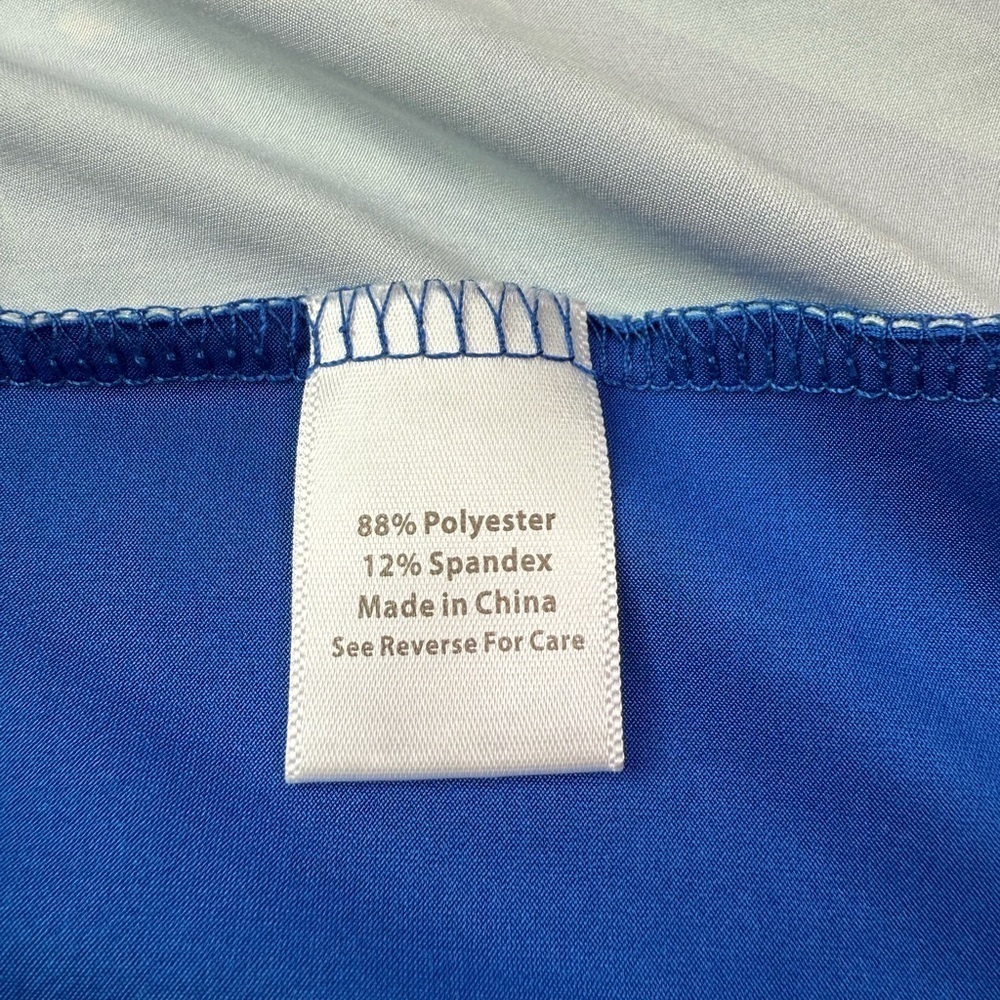 Coral Bay Golf Royal Blue Polo Shirt Short Sleeve Size XL - Picture 4 of 7